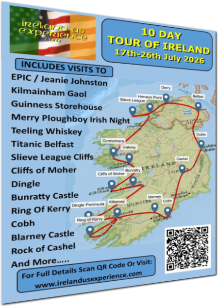 Make the most of your trip to Ireland for the Ryder Cup in Sept 2027